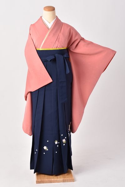 卒業袴[柔らかいサーモンピンク]