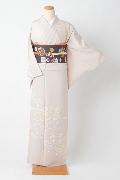 訪問着（唐花紋様）