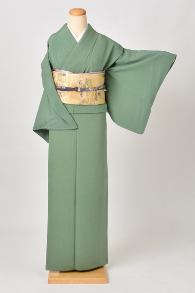 色無地［浅緑色］