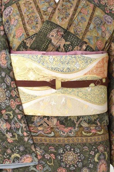 訪問着[総スワトウ刺繍]