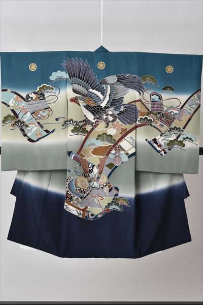 お宮参り（鷹・兜・松）