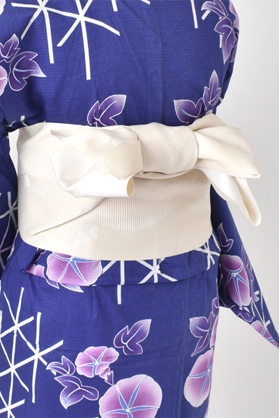 浴衣[藍色・朝顔]