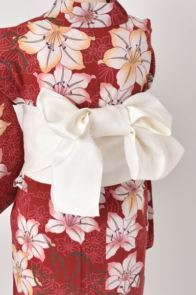 浴衣[赤・水仙]