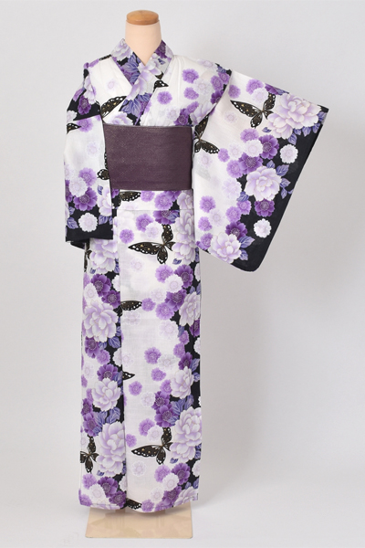 浴衣[蝶々・トールサイズ]