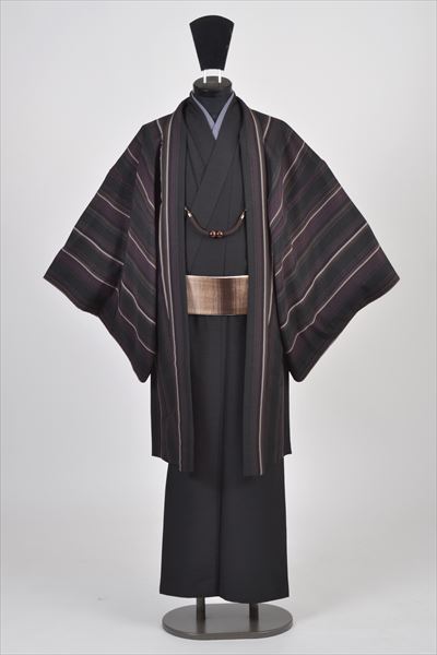 カジュアル男物［黒・Ｍ］