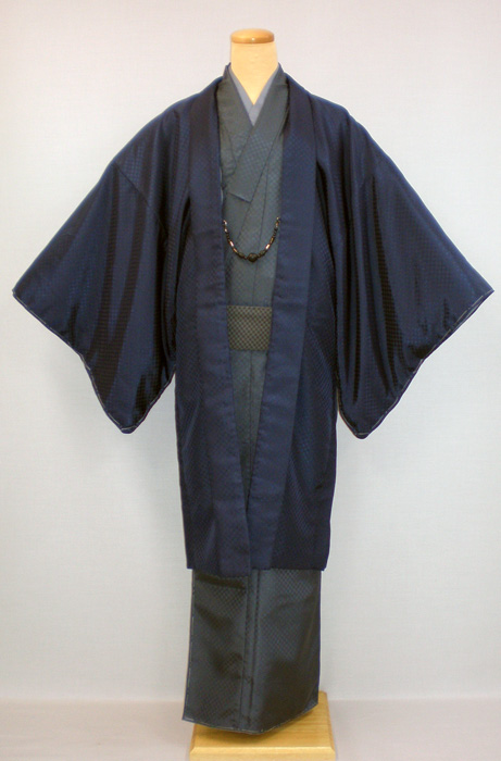 化繊アンサンブル(紺・グレー)