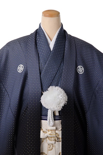 紋付(紺）