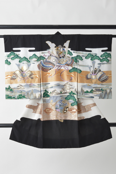 お宮参り【男児・兜・お城】