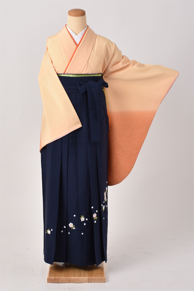 卒業袴[ペールオレンジ]