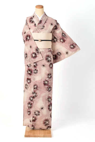 ゆかた(Scena・藤色綿麻)