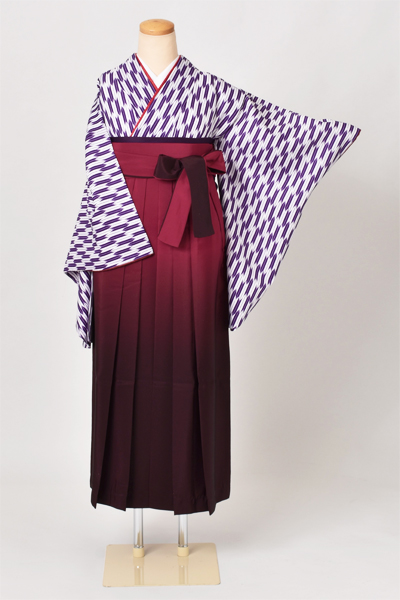 卒業袴［矢羽根×グラデーション］