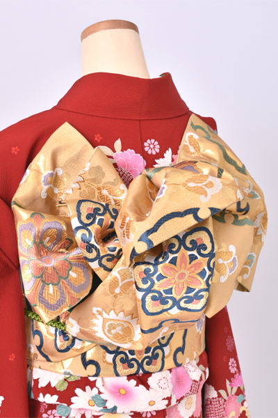 振袖【真紅・百花繚乱】