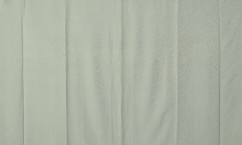 色無地（灰緑色）[一つ紋]