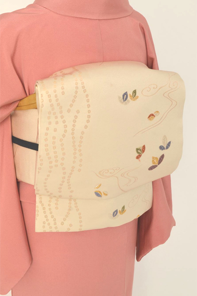 色無地（落ち着いたローズピンク）[一つ紋]