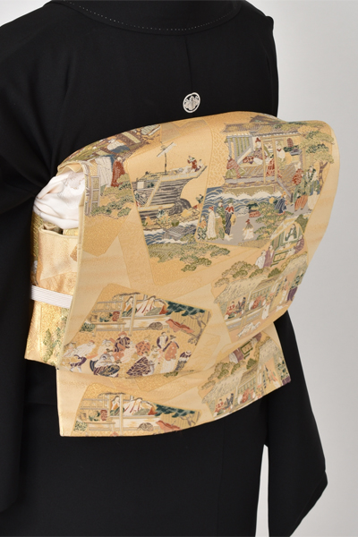 黒留袖(京の名所風景)