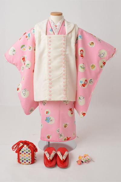3歳祝い着セット