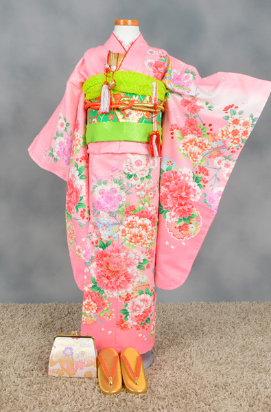 七歳祝い着セット