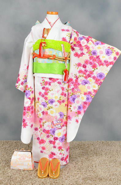 七歳祝い着セット