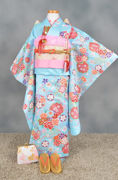 七歳祝い着セット