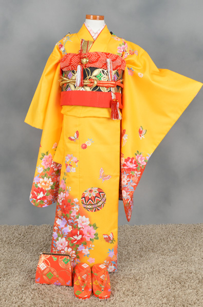 七歳祝い着セット