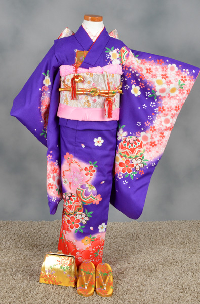 七歳祝い着セット