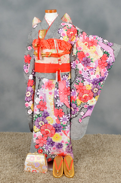 七歳祝い着セット