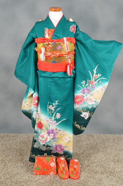 七歳祝い着セット