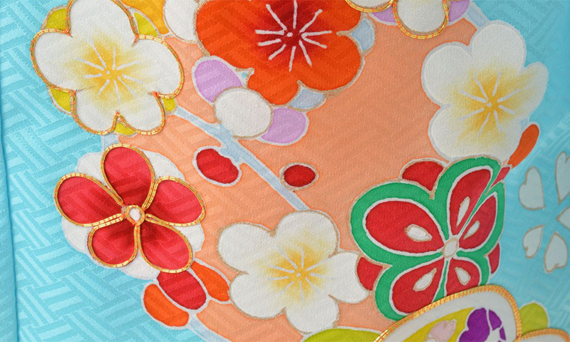 7歳祝い着セット