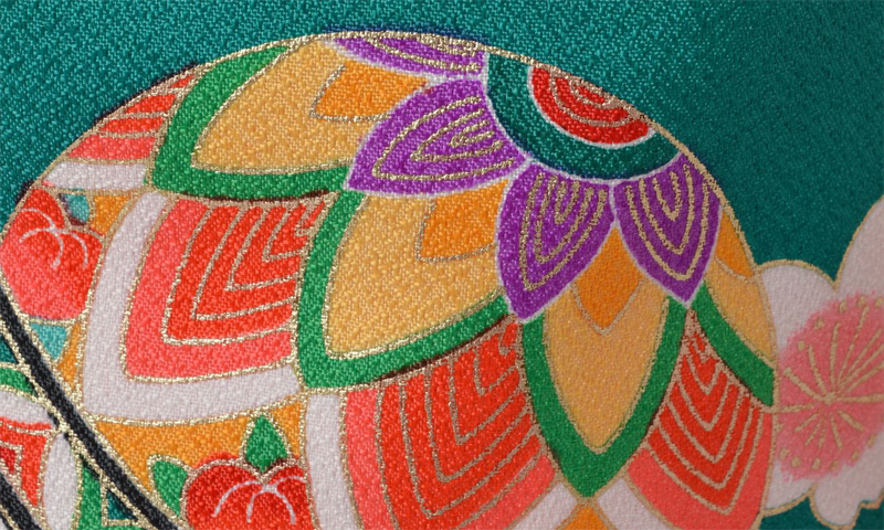 7歳祝い着セット