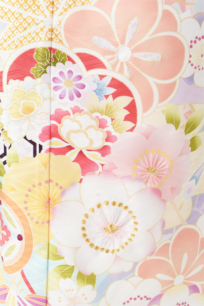 七歳祝着[薄紫/松竹梅]