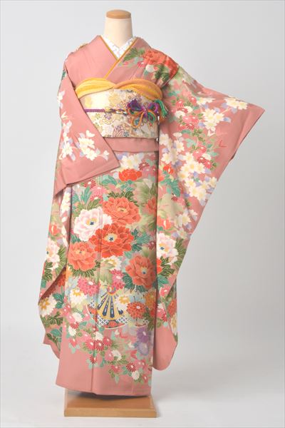 振袖(ローズピンク)