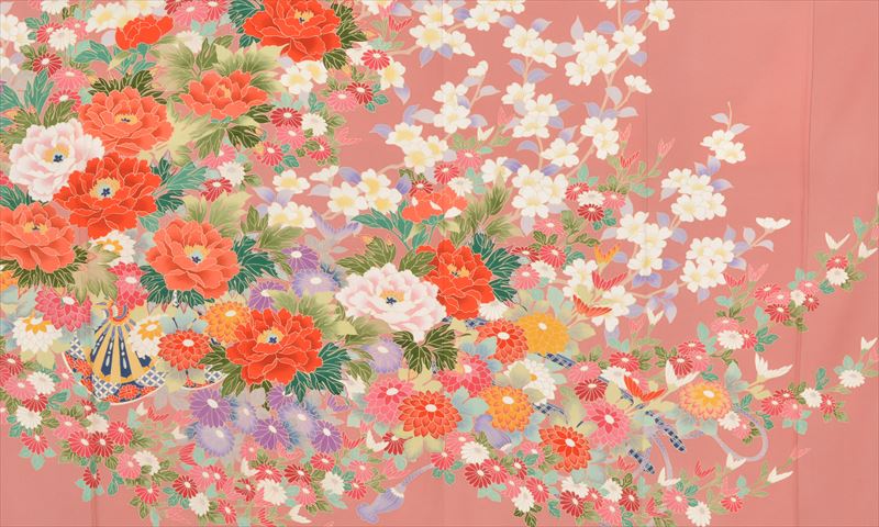 振袖(ローズピンク)