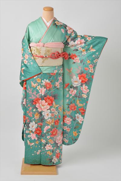 振袖（若緑・花）