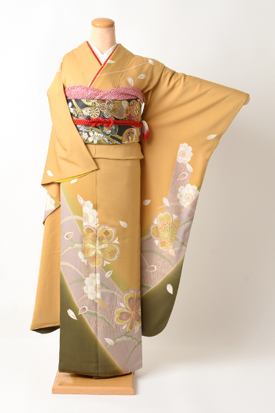 振袖[くちなし色/桜]