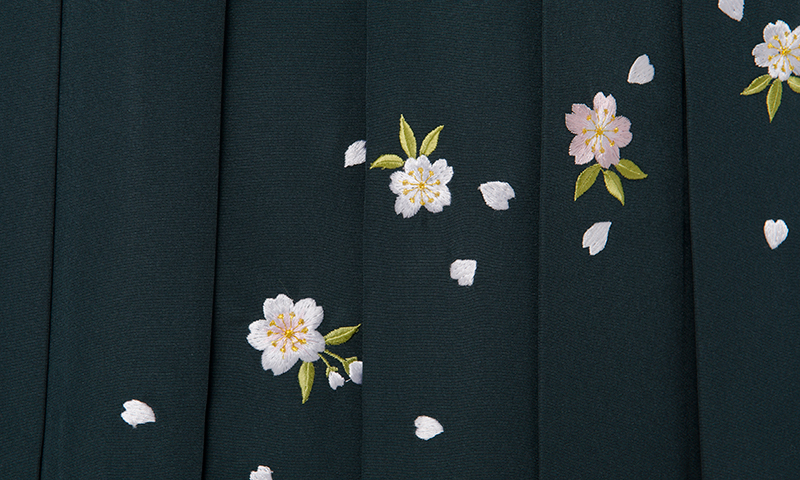 卒業袴［赤/花］