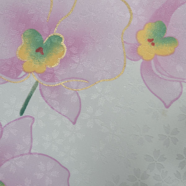 卒業袴［白/胡蝶蘭］