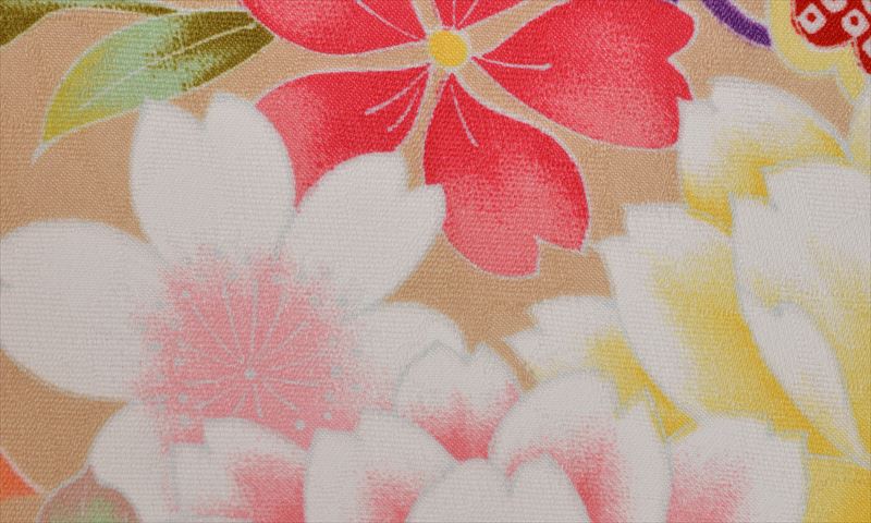卒業袴［ベージュ/百花繚乱］