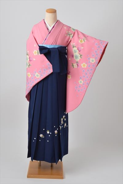 卒業袴［ピンク/小花］