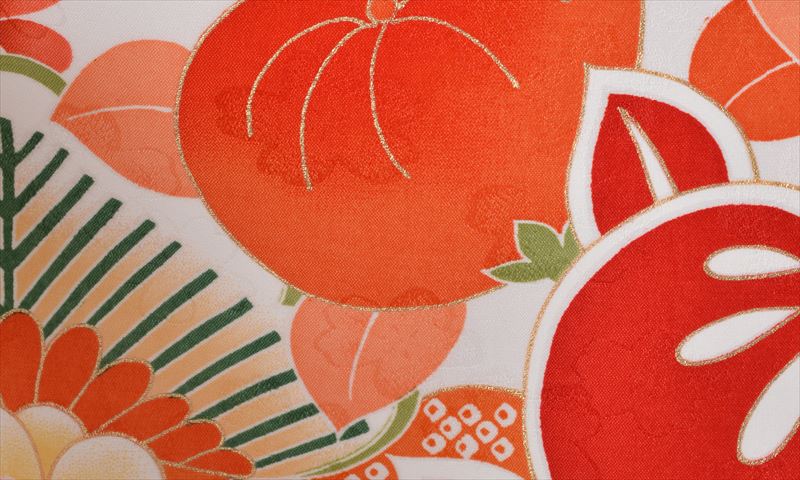 卒業袴［白/和モダン橘］