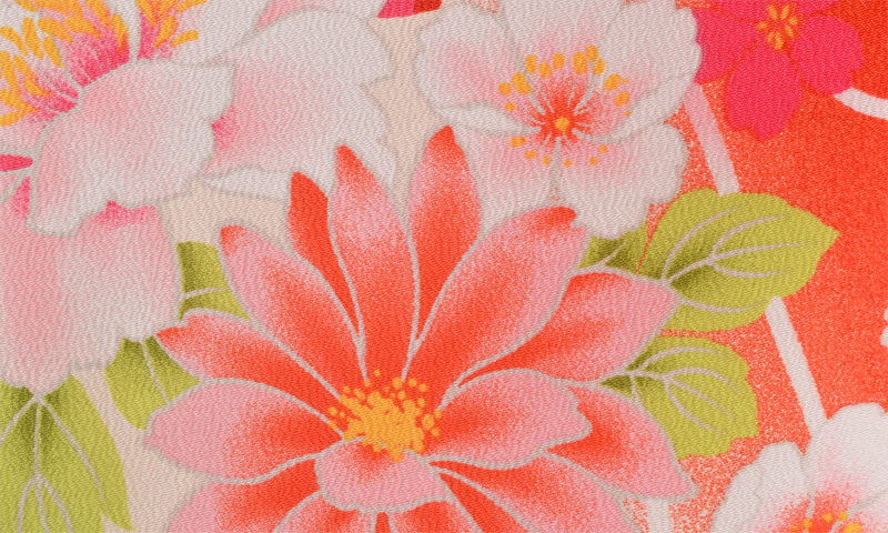 卒業袴［白/小花］