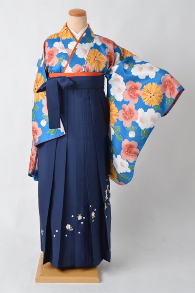 卒業袴【ヒロミチ・ナカノ　青白LL】