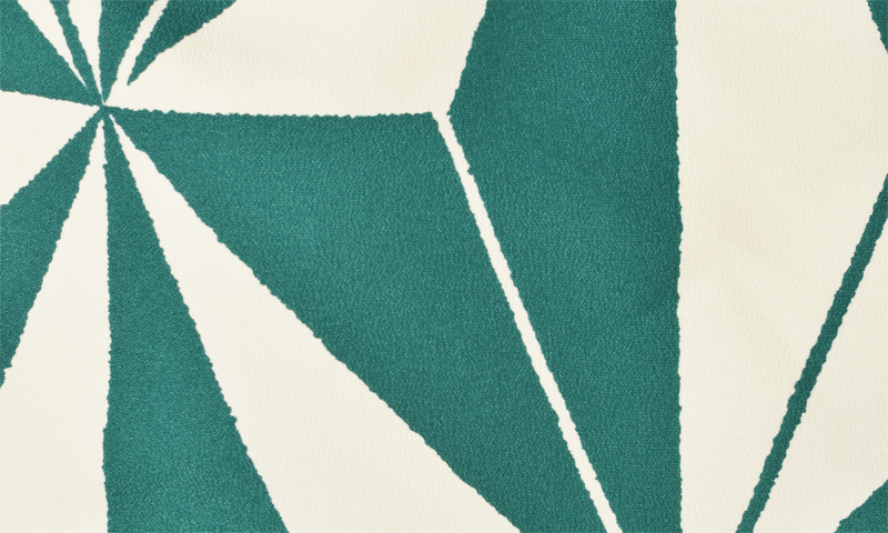 卒業袴[緑/変わり麻の葉.]