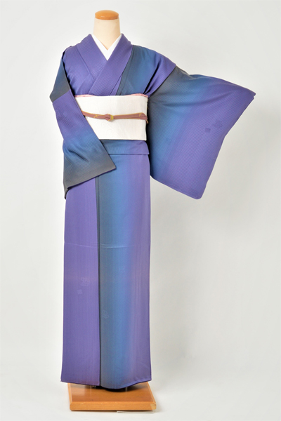 訪問着［紫のグラデーション］