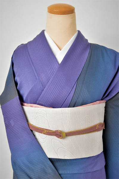 訪問着［紫のグラデーション］