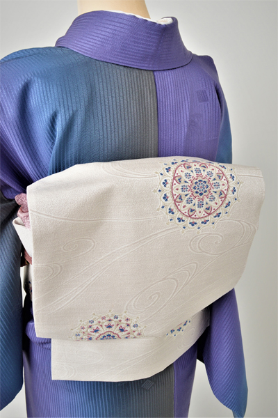 訪問着［紫のグラデーション］