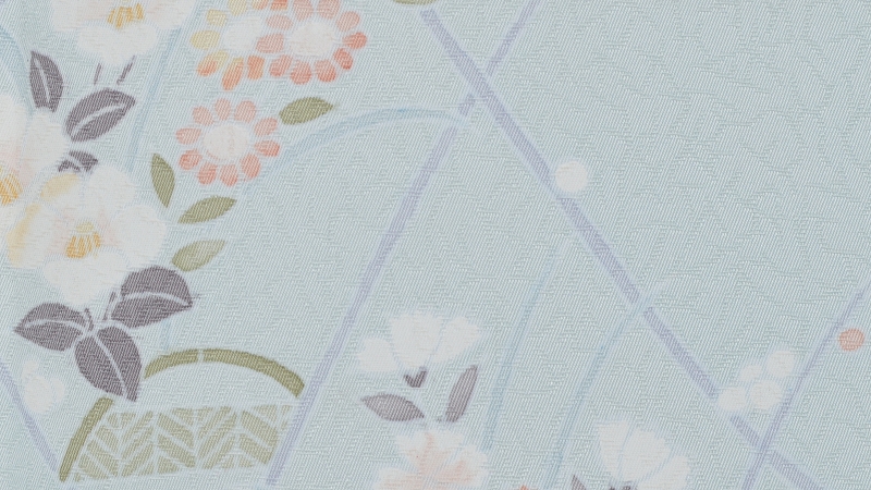 色留袖[灰桜色/松竹]