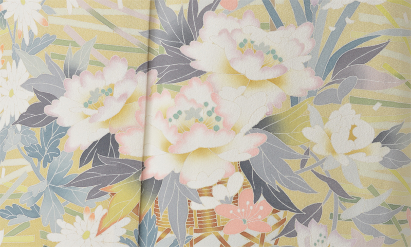 訪問着[加賀友禅・花籠]