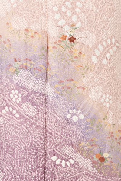 訪問着[梅色総絞り・Ｓサイズ]