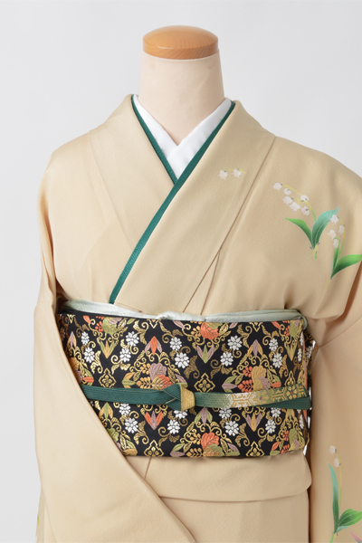 訪問着【加賀友禅・百合】