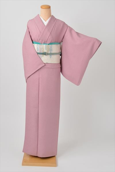 色無地（薄紅梅色）